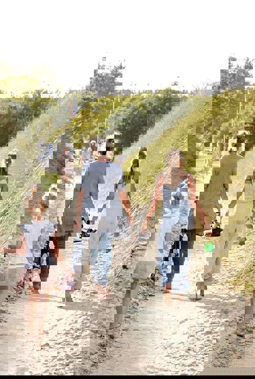 Skagen Sydstrand Camping Skagen Strand Nedgang Retur