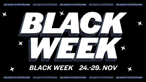 Skagensydstrand BLACK WEEK 2024 Banner